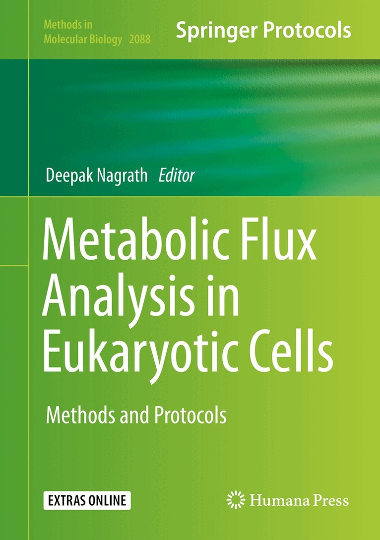 Deepak Nagrath - Metabolic Flux Analysis in Eukaryotic Cells, Inbunden