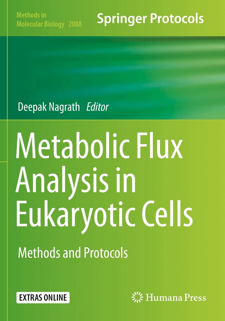 Deepak Nagrath - Metabolic Flux Analysis in Eukaryotic Cells, Häftad
