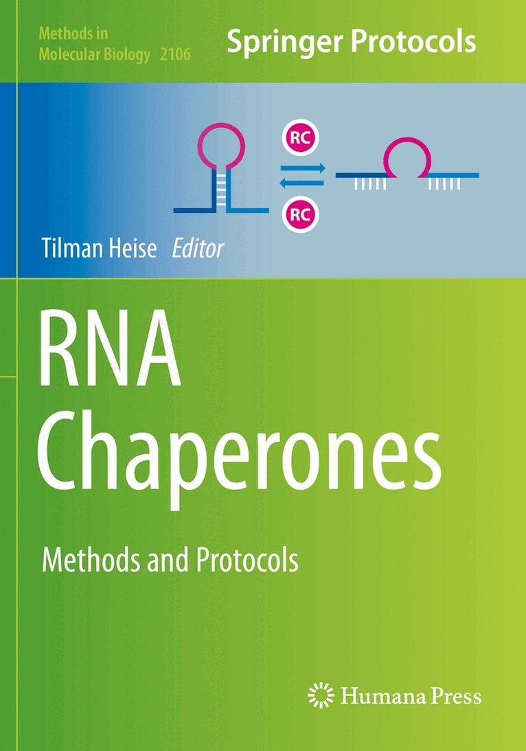 Tilman Heise - RNA Chaperones, Häftad