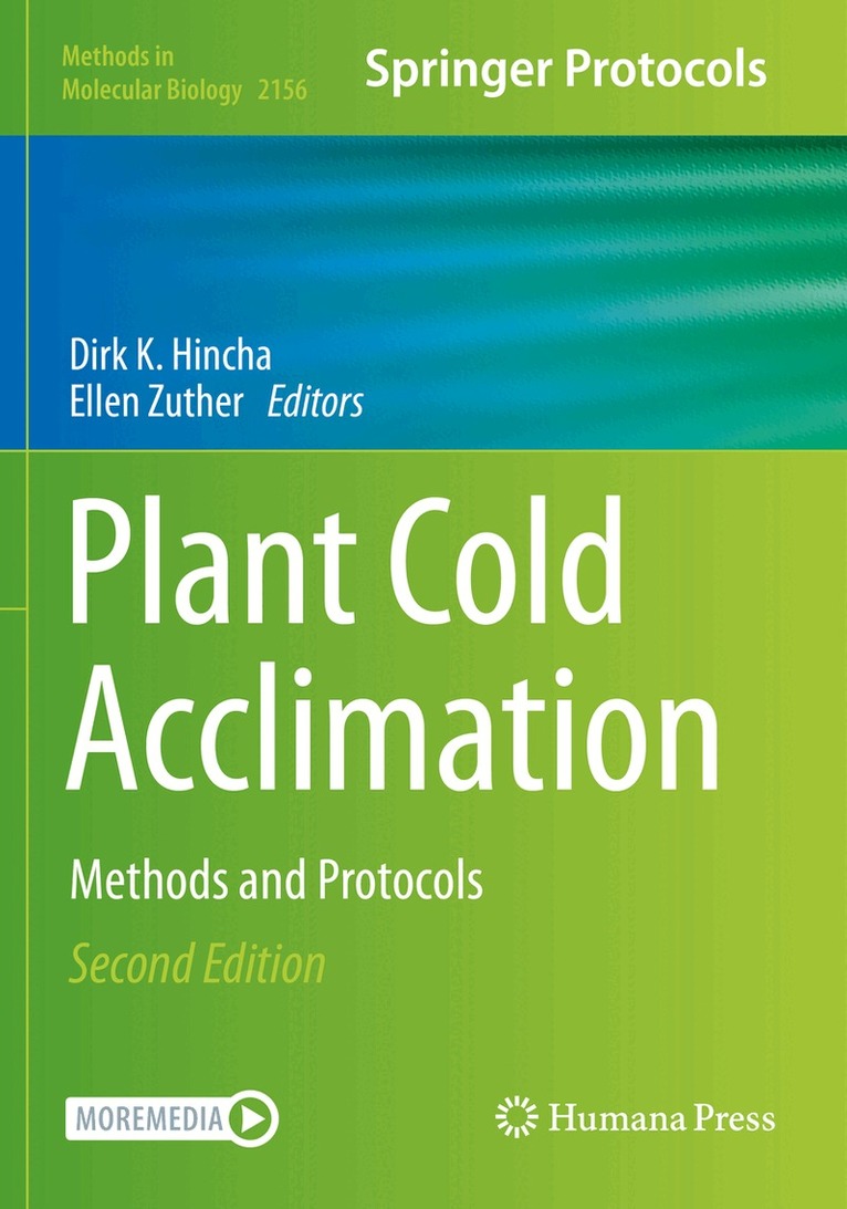 Dirk K. Hincha, Ellen Zuther - Plant Cold Acclimation, Häftad