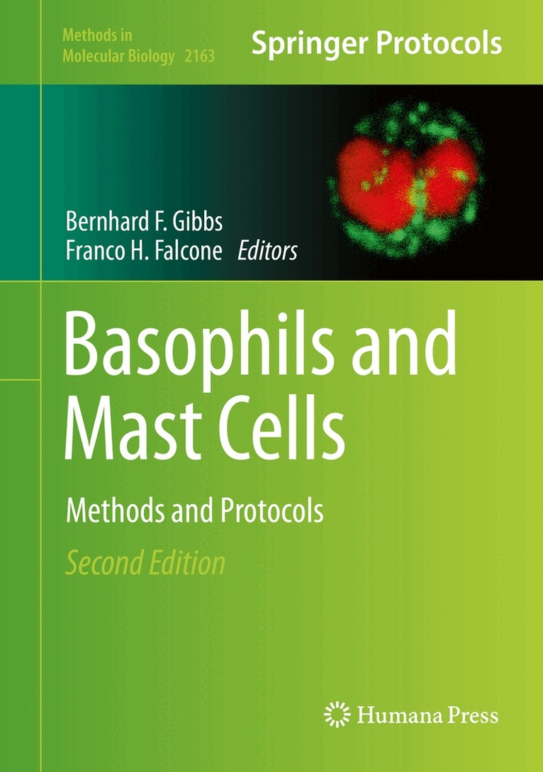 Bernhard F. Gibbs, Franco H. Falcone - Basophils and Mast Cells, Inbunden