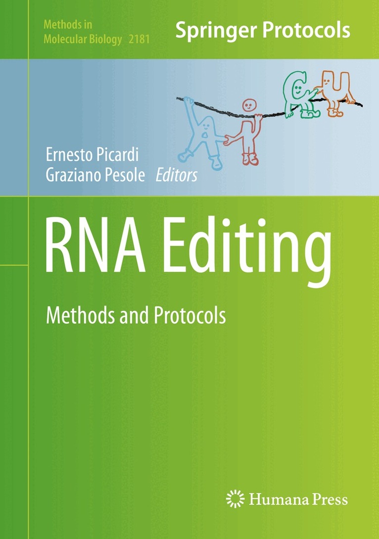 Ernesto Picardi, Graziano Pesole - RNA Editing, Inbunden