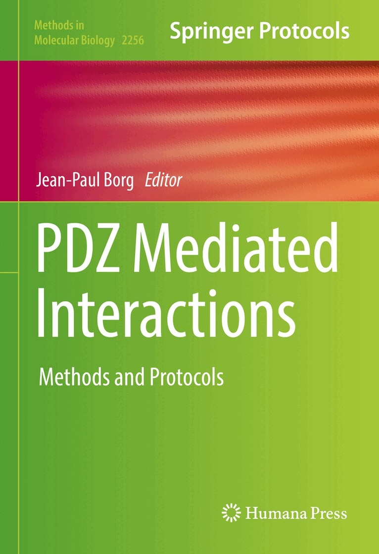 Jean-Paul Borg - PDZ Mediated Interactions, Inbunden