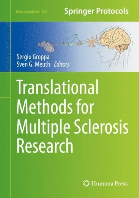 Sven G. Meuth, Sergiu Groppa - Translational Methods for Multiple Sclerosis Research, E-bok