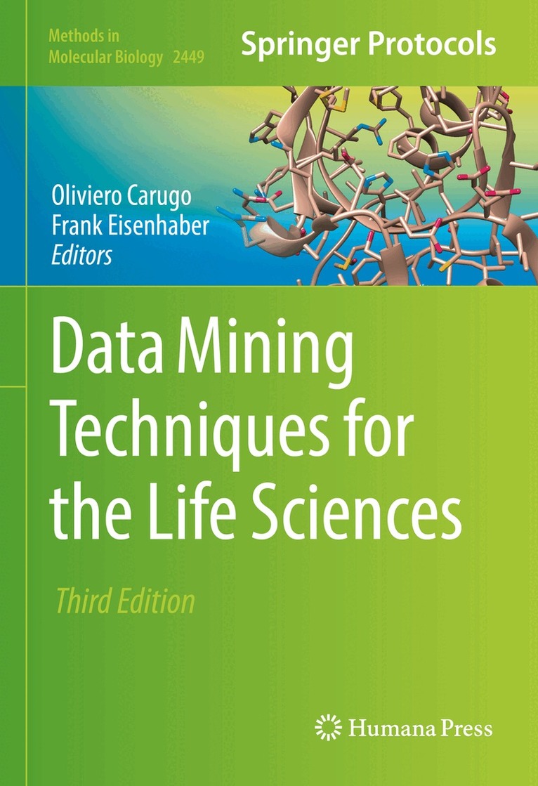 Oliviero Carugo, Frank Eisenhaber - Data Mining Techniques for the Life Sciences, Inbunden. Tillgänglighet: Lägg i varukorg