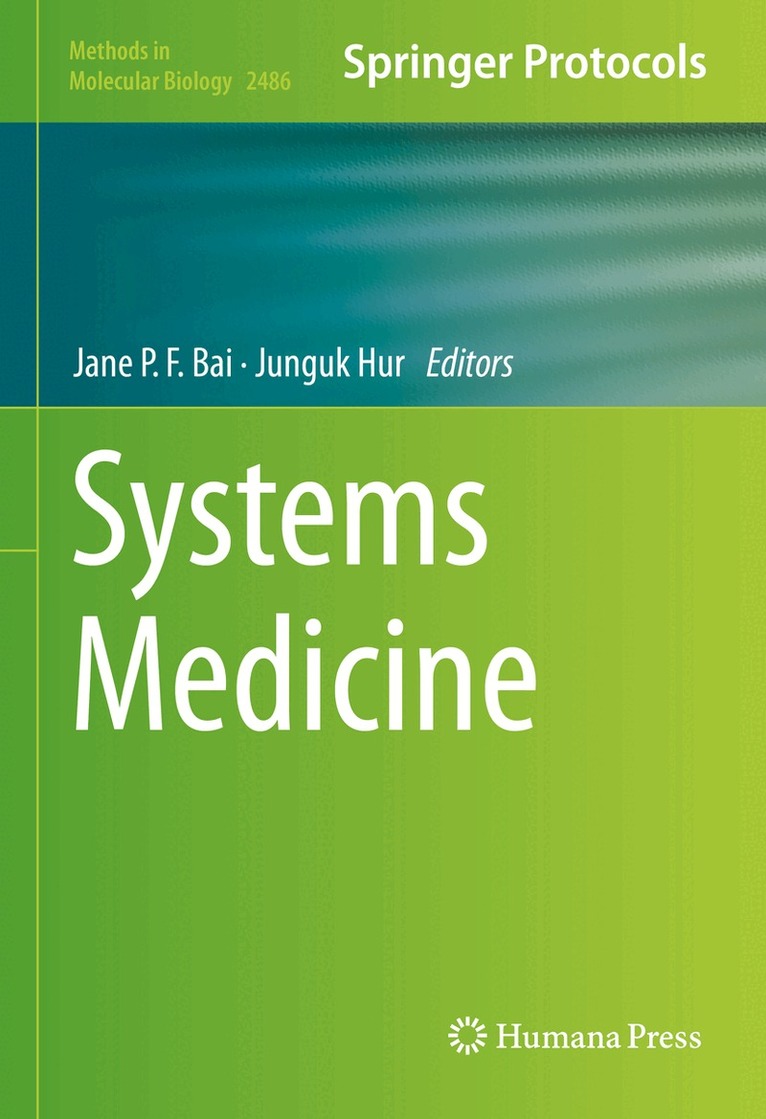 Jane P.F. Bai, Junguk Hur - Systems Medicine, Inbunden