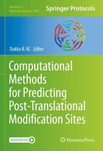 Dukka B. KC - Computational Methods for Predicting Post-Translational Modification Sites, E-bok