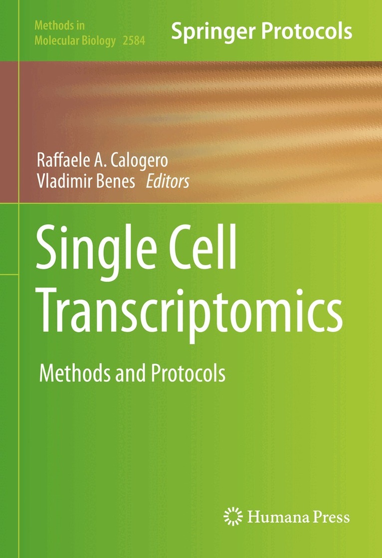 Raffaele A. Calogero, Vladimir Benes - Single Cell Transcriptomics, Inbunden. Tillgänglighet: Lägg i varukorg
