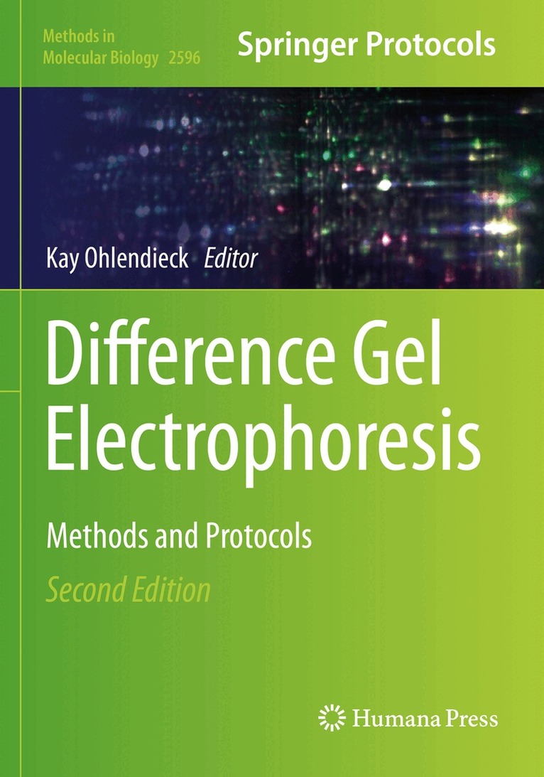 Kay Ohlendieck - Difference Gel Electrophoresis, Häftad