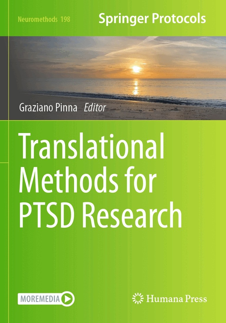 Graziano Pinna - Translational Methods for PTSD Research, Häftad. Tillgänglighet: Lägg i varukorg