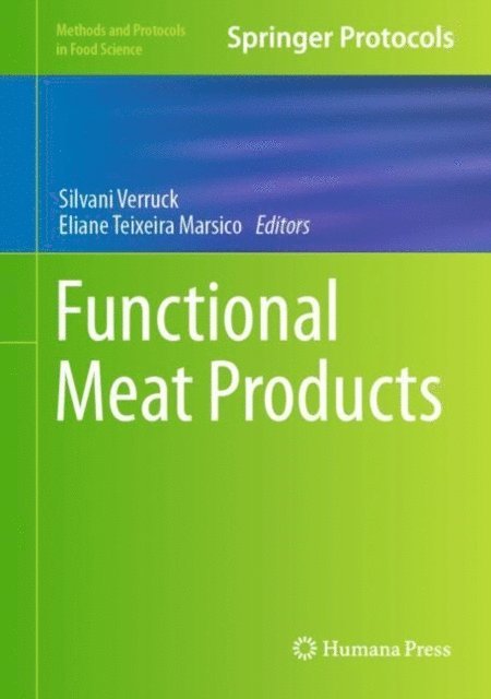 Eliane Teixeira Marsico, Silvani Verruck - Functional Meat Products, E-bok