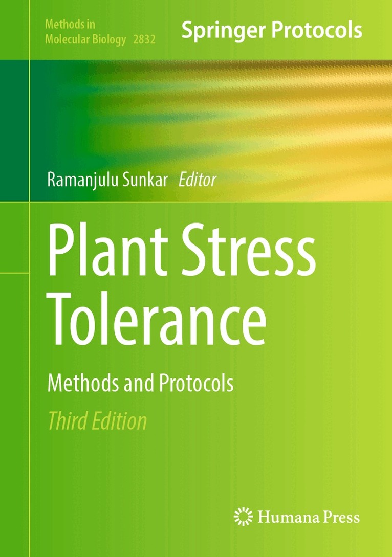 Ramanjulu Sunkar - Plant Stress Tolerance, Inbunden