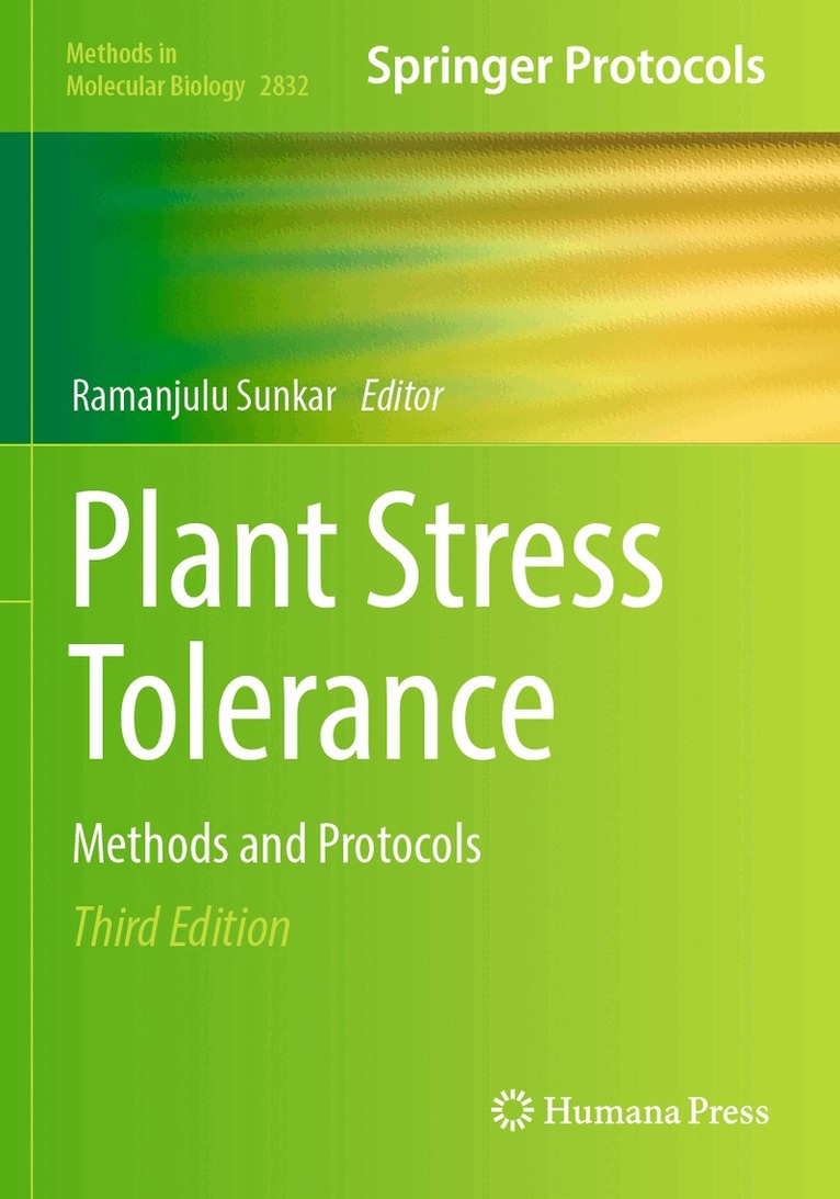 Ramanjulu Sunkar - Plant Stress Tolerance, Häftad