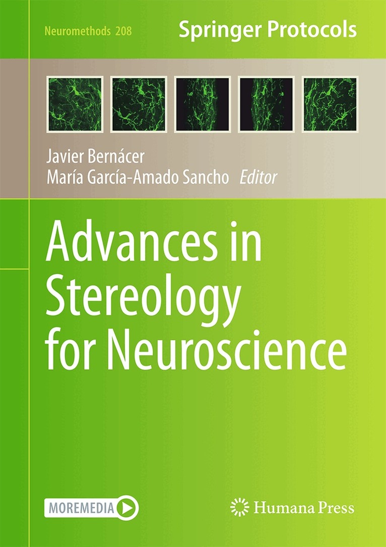 Javier Bernacer, María García-Amado - Advances in Stereology for Neuroscience, Inbunden