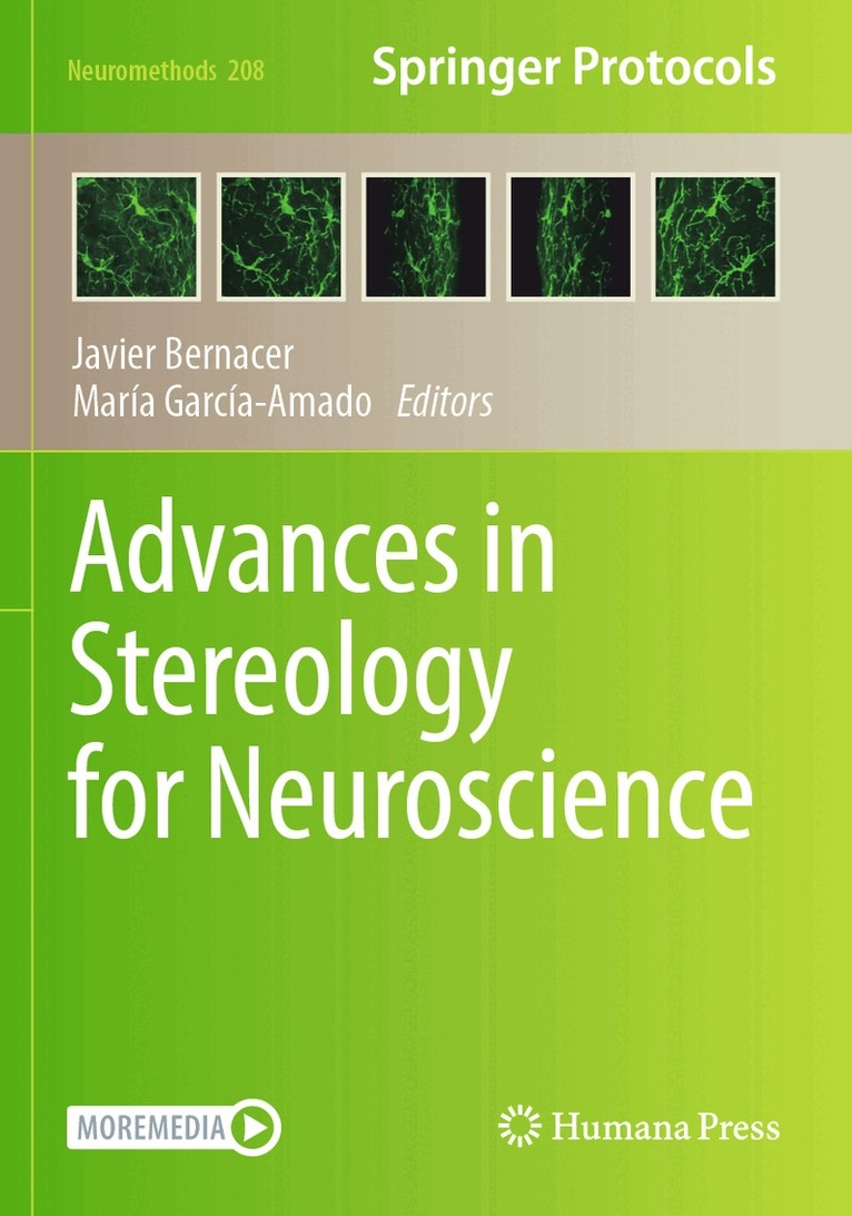 Javier Bernacer, María García-Amado - Advances in Stereology for Neuroscience, Häftad