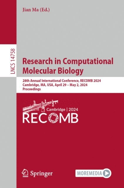 Jian Ma - Research in Computational Molecular Biology, E-bok