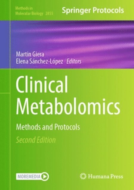 Elena Sanchez-Lopez, Martin Giera - Clinical Metabolomics, E-bok