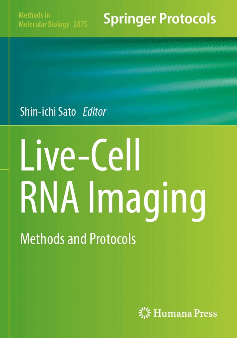 Shin-ichi Sato - Live-Cell RNA Imaging, Häftad