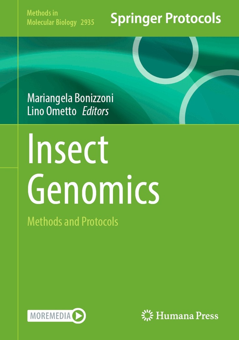 Mariangela Bonizzoni, Lino Ometto - Insect Genomics, Inbunden