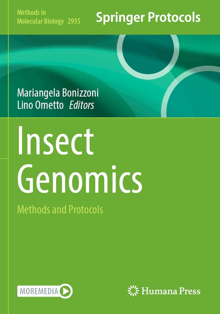 Mariangela Bonizzoni, Lino Ometto - Insect Genomics, Häftad
