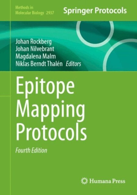 Niklas Berndt Thalen, Magdalena Malm, Johan Nilvebrant, Johan Rockberg - Epitope Mapping Protocols, E-bok