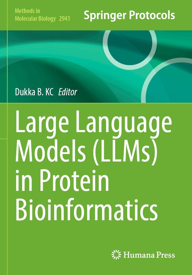 Dukka B. KC - Large Language Models (LLMs) in Protein Bioinformatics, Häftad