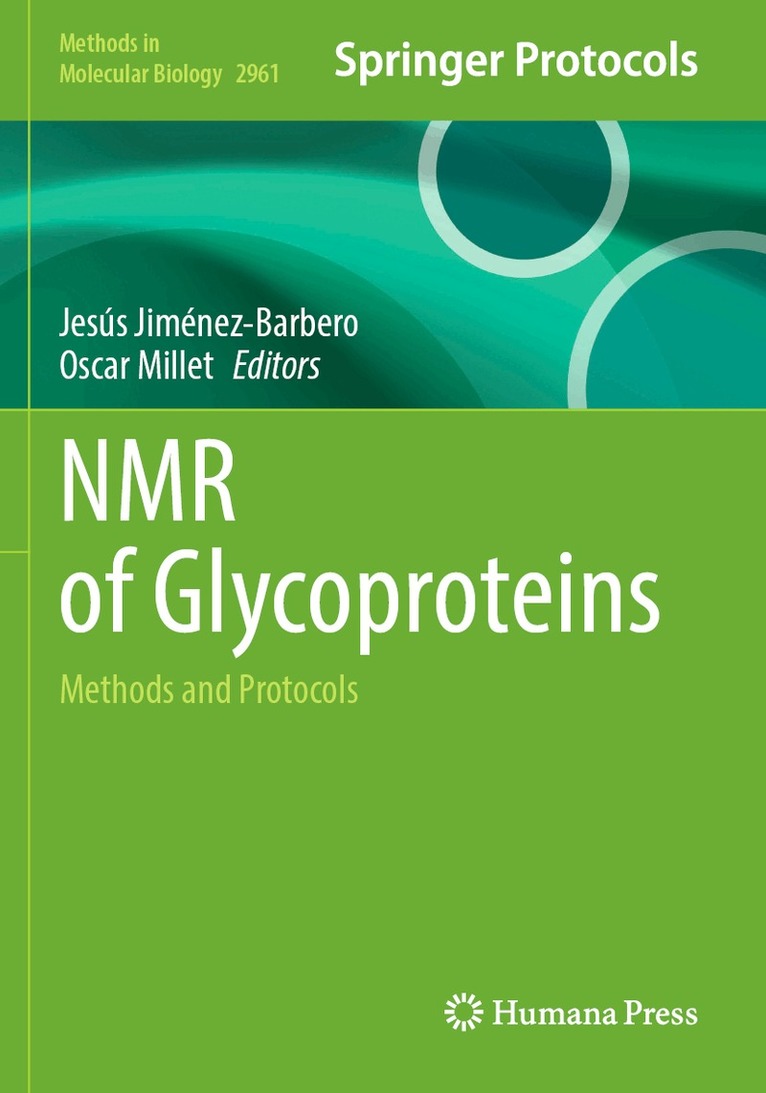 Jesús Jiménez-Barbero, Oscar Millet - NMR of Glycoproteins, Häftad. Tillgänglighet: Lägg i varukorg