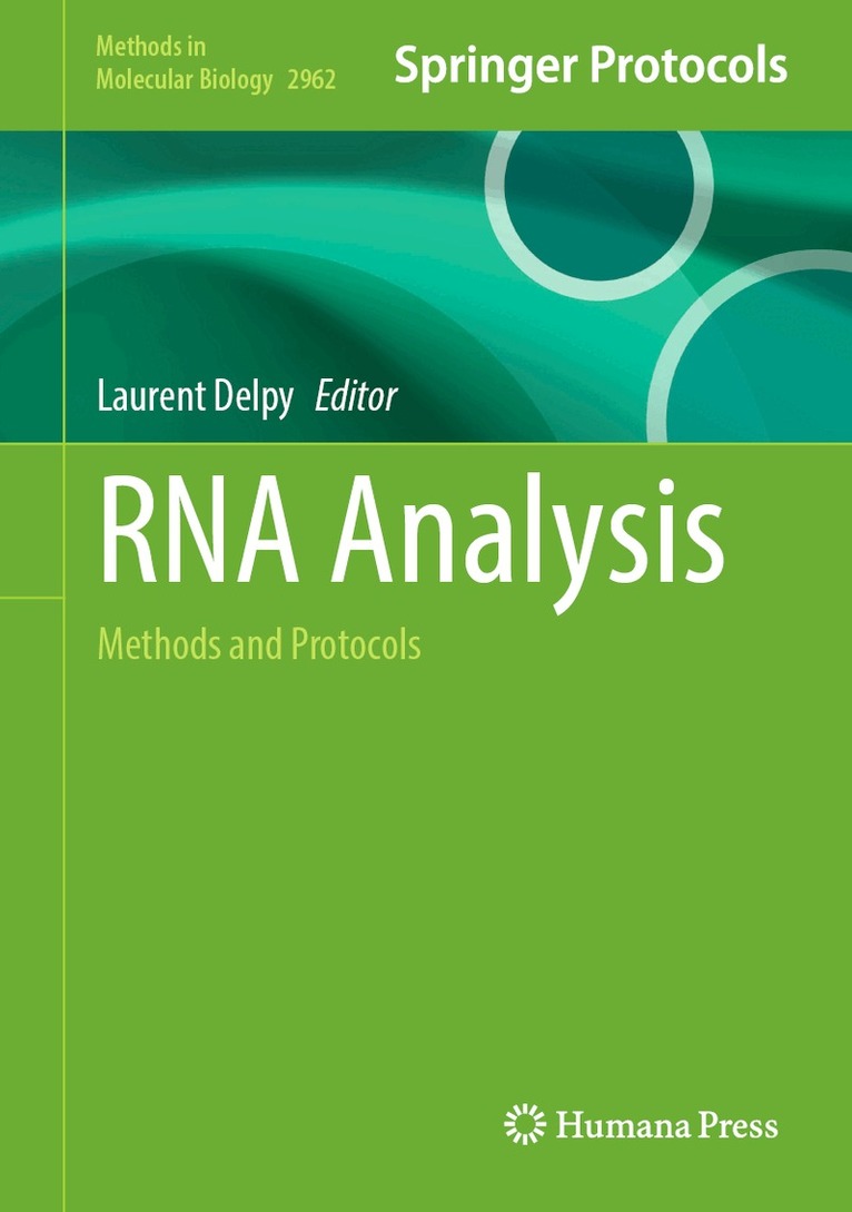 Laurent Delpy - RNA Analysis, Inbunden
