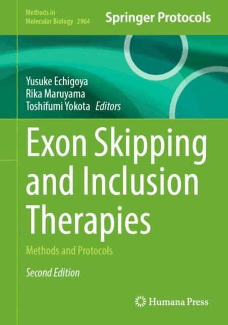 Toshifumi Yokota, Rika Maruyama, Yusuke Echigoya - Exon Skipping and Inclusion Therapies, E-bok