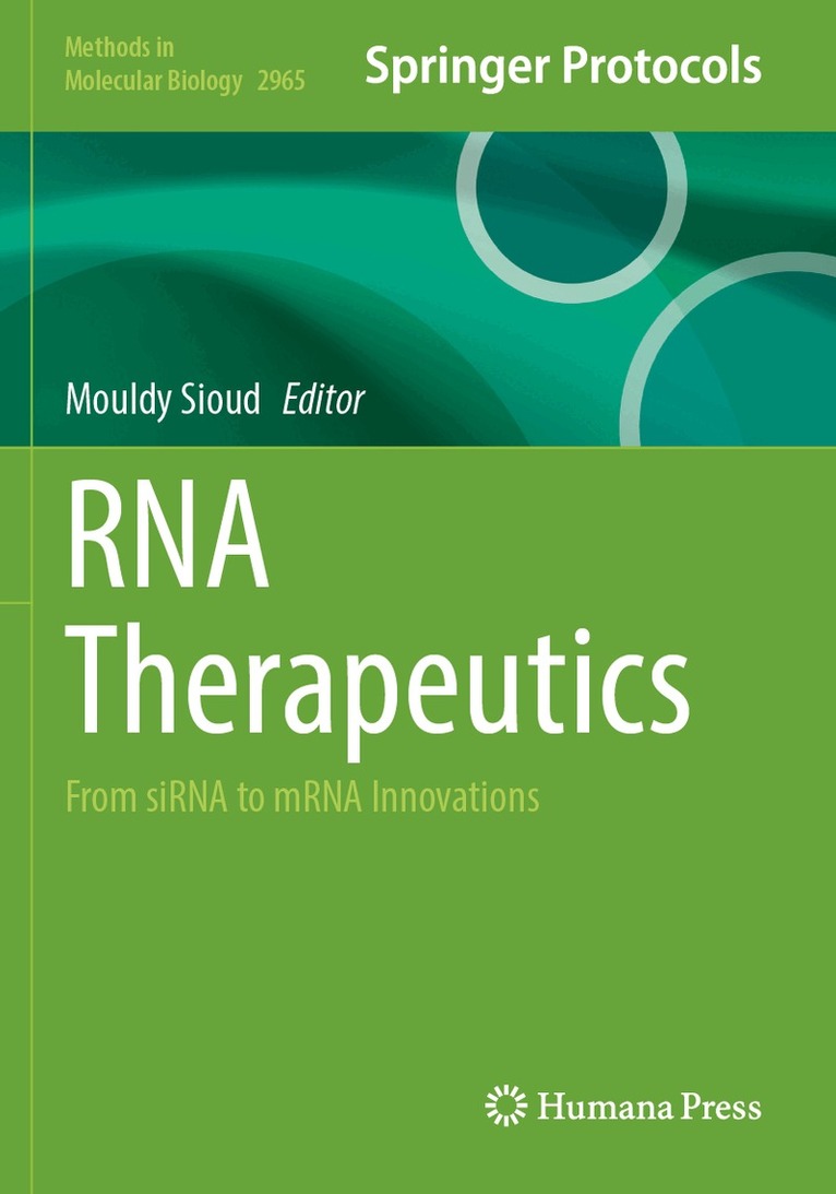 Mouldy Sioud - RNA Therapeutics, Häftad