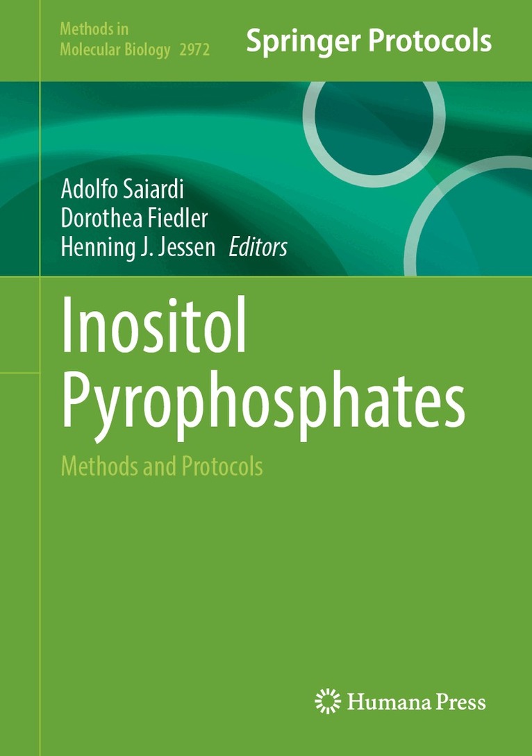 Adolfo Saiardi, Dorothea Fiedler, Henning J. Jessen - Inositol Pyrophosphates, Inbunden