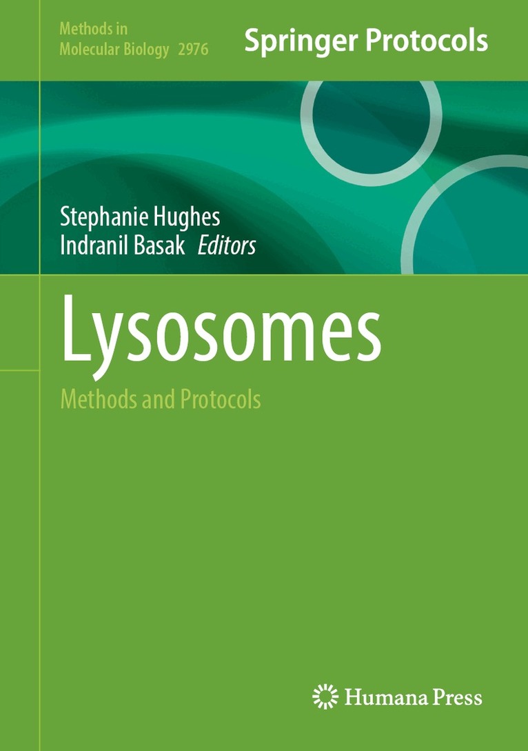 Stephanie M. Hughes, Indranil Basak - Lysosomes, Inbunden