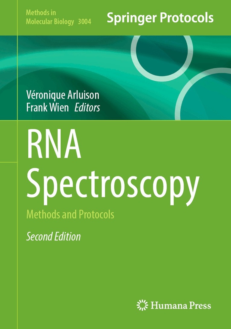 Véronique Arluison, Frank Wien - RNA Spectroscopy, Inbunden