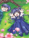 Anime Art Coloring Book