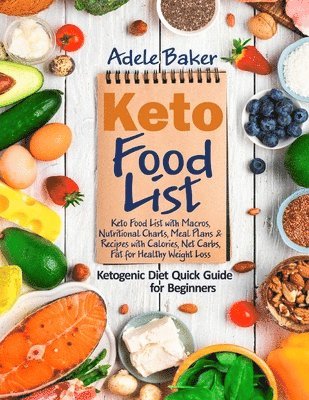 Adele Baker - Keto Food List, Häftad. Tillgänglighet: Tillfälligt slut