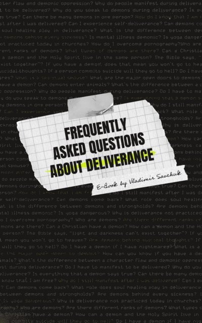 Vladimir Savchuk - Frequently Asked Questions About Deliverance, E-bok