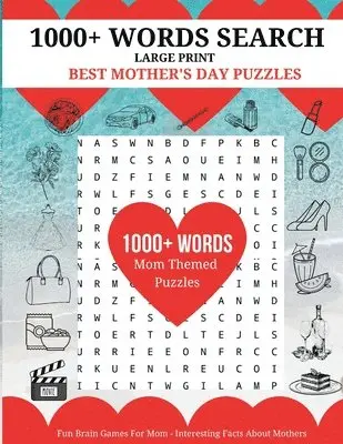 Christianah Njoku - 1000+ Words Search Large Print - Best Mother's Day Puzzles, Häftad. Tillgänglighet: Tillfälligt slut