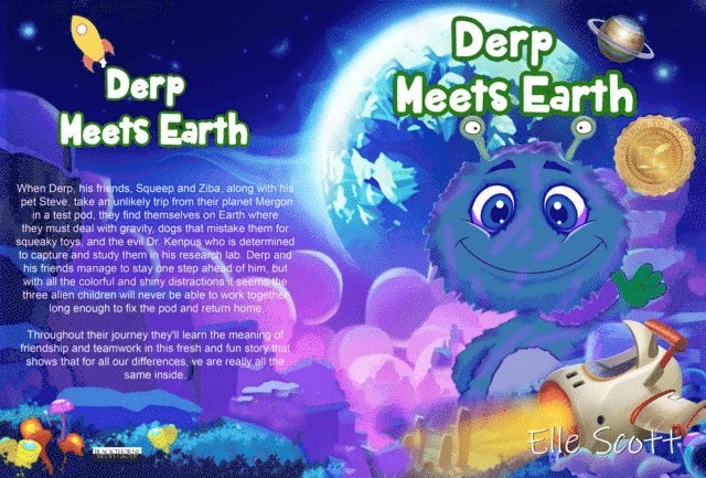 Elle Scott - Derp Meets Earth, E-bok