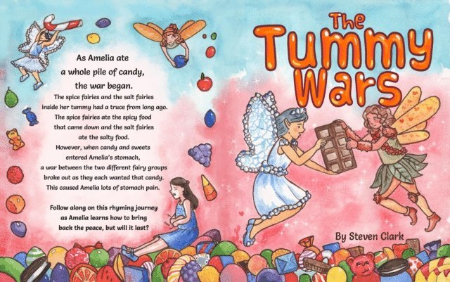 Steven Clark - Tummy Wars, E-bok
