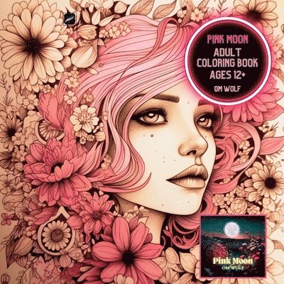 Om Wolf - Pink Moon Adult Coloring Book, Häftad. Tillgänglighet: Lägg i varukorg