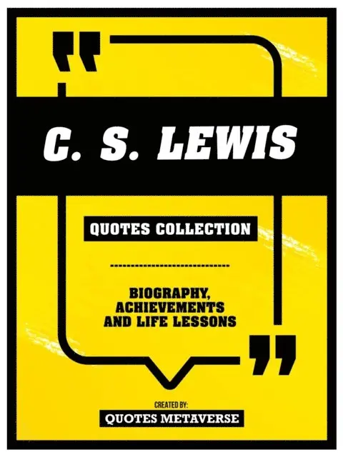 Quotes Metaverse - C.S. Lewis - Quotes Collection, E-bok. Tillgänglighet: Lägg i varukorg