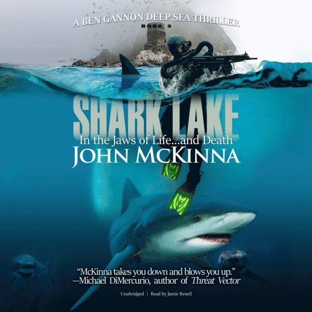 John McKinna - Shark Lake, Ljudbok