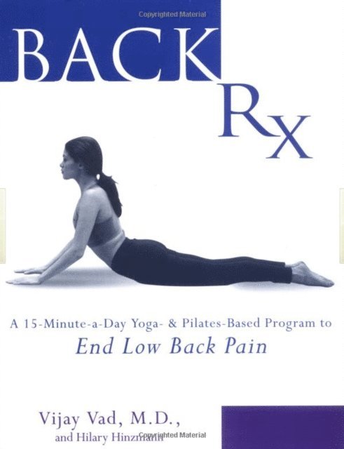 Peter Occhiogrosso, M.D. Vijay Vad - Back RX, E-bok