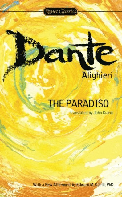 Dante Alighieri - Paradiso, E-bok