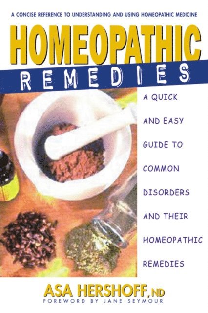 Asa Hershoff - Homeopathic Remedies, E-bok