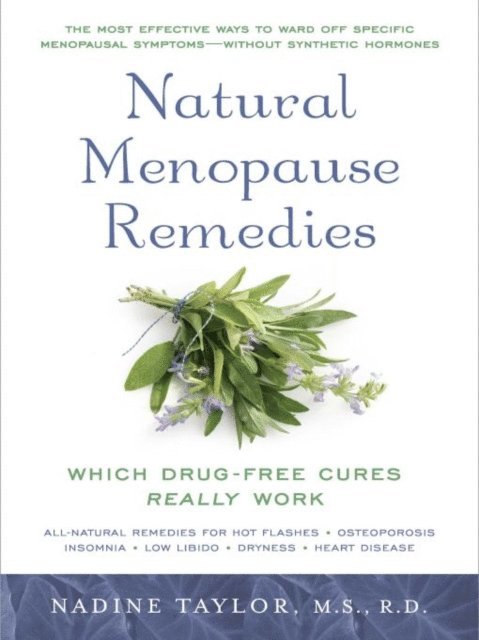 Nadine Taylor - Natural Menopause Remedies, E-bok