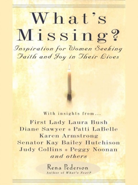 Rena Pederson - What's Missing?, E-bok