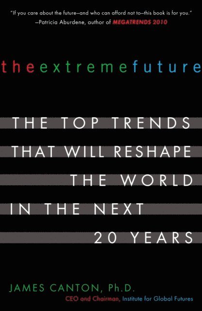 James Canton - Extreme Future, E-bok