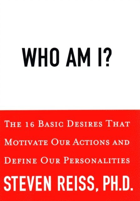 Steven Reiss - Who am I?, E-bok