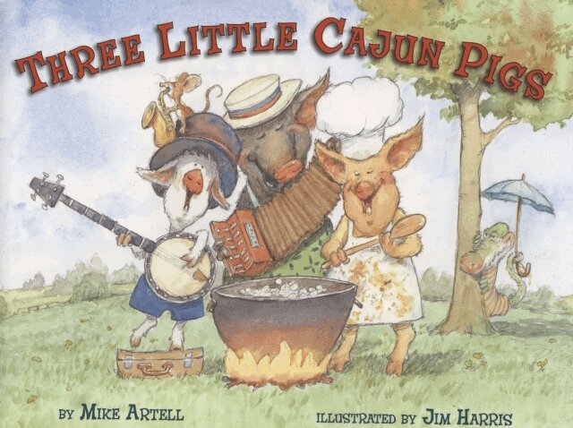 Mike Artell - Three Little Cajun Pigs, E-bok